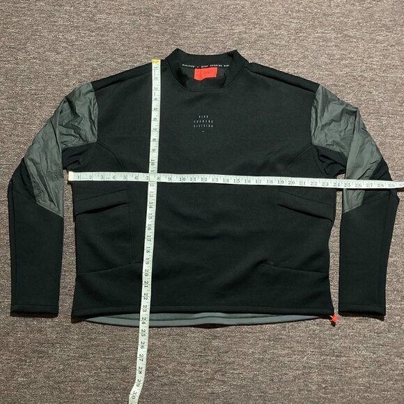 Nike Womens Dri-FIT Run Division Running Crewneck Sweatshirt Large DD5263-010 - Picture 10 of 11